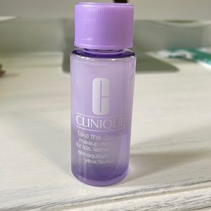 Clinique travel size makeup remover